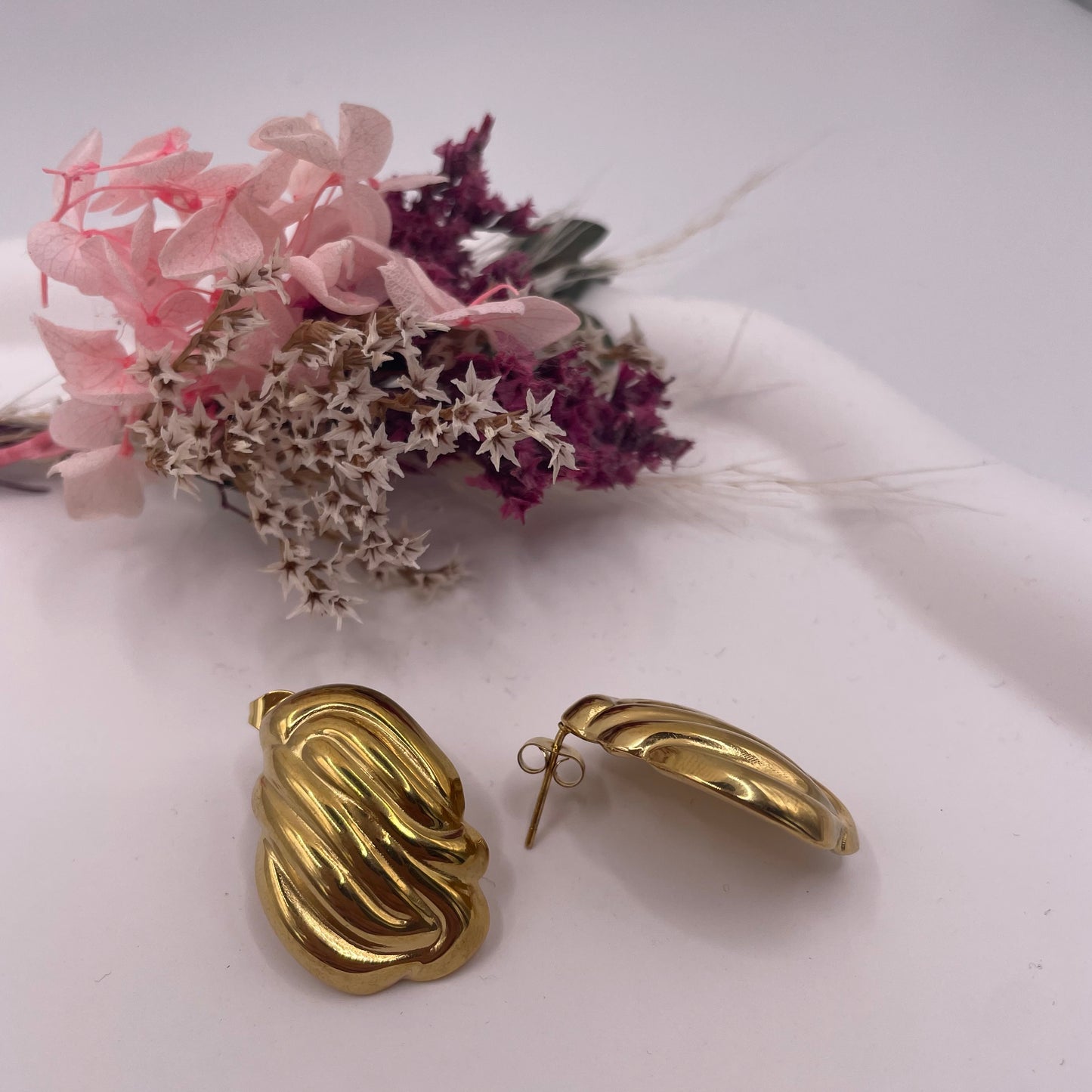 Timeless Vintage Stainless Steel Earrings Old Money Style