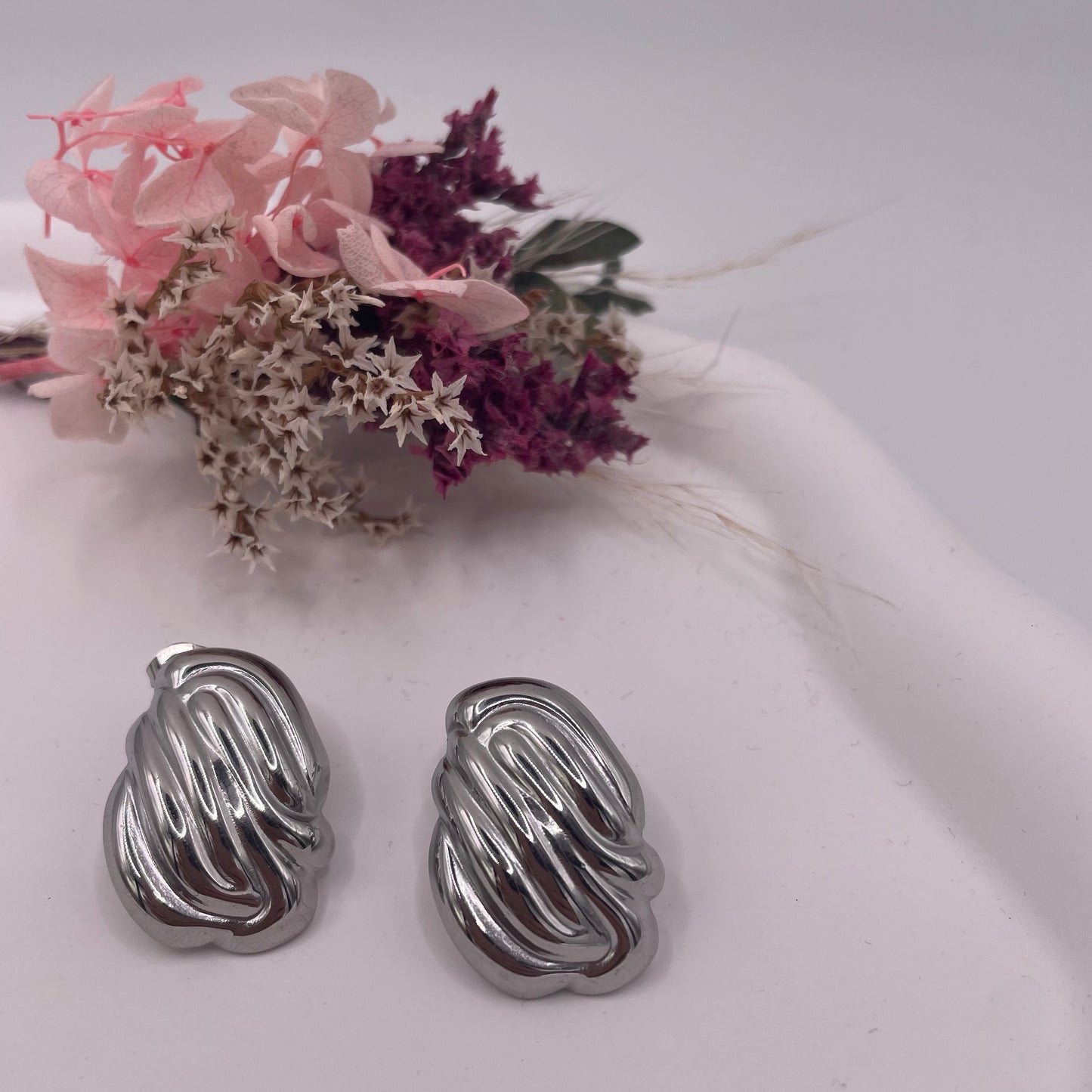 Timeless Vintage Stainless Steel Earrings Old Money Style