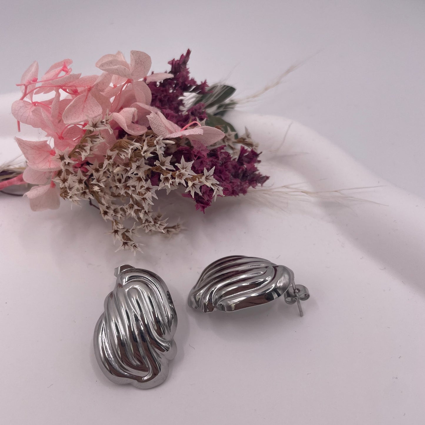 Timeless Vintage Stainless Steel Earrings Old Money Style
