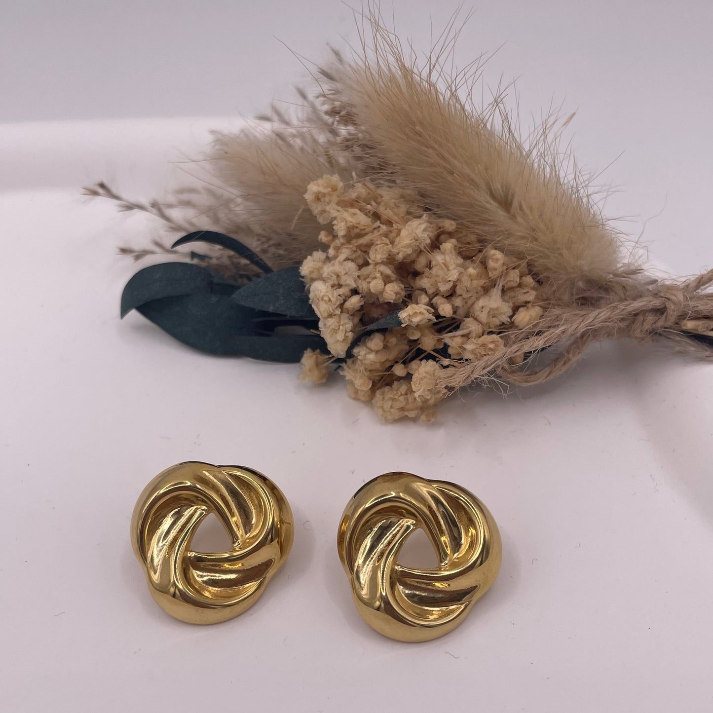 Timeless Vintage Stainless Steel Earrings Old Money Style