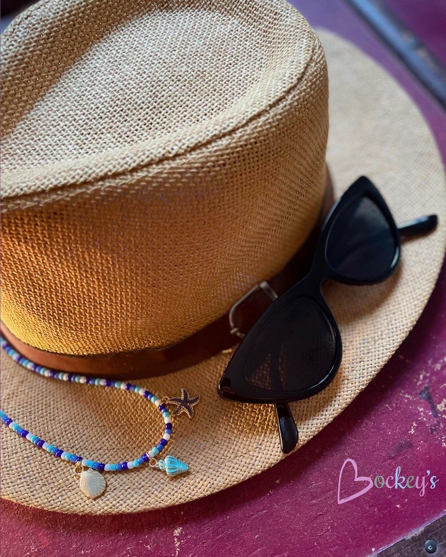 Summer shell starfish necklace beach jewelry beaded