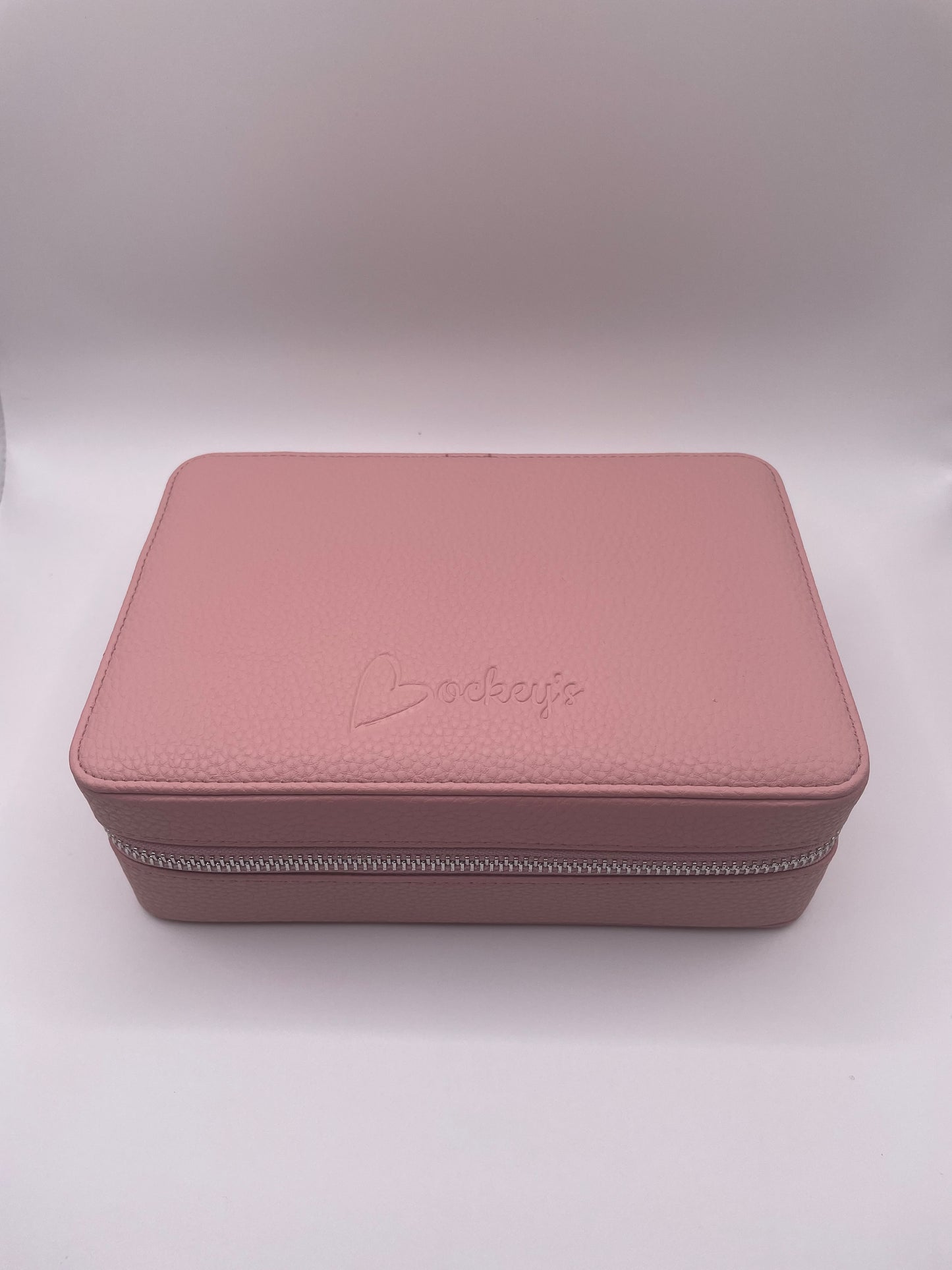 Limited edition pink jewelry travel bag