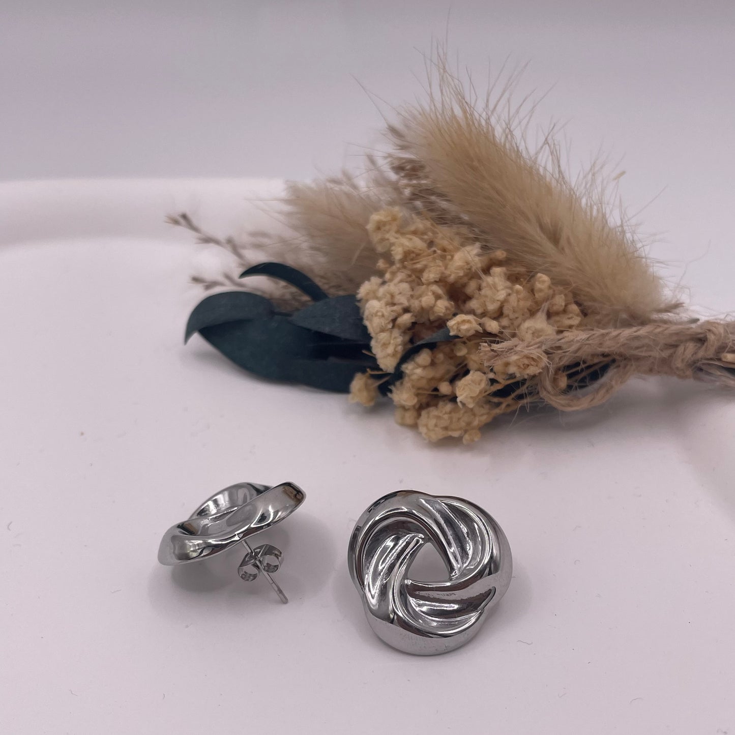 Timeless Vintage Stainless Steel Earrings Old Money Style